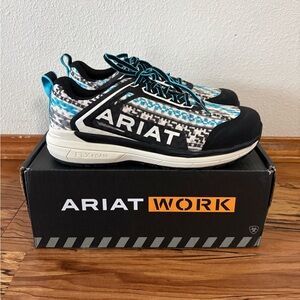 ARIAT Work Outpace Composite Toe Sneakers Aztec Women 9.5B With Box